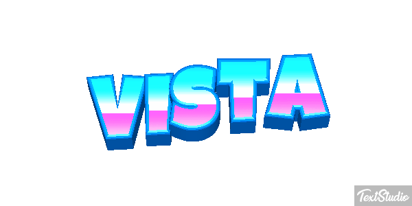 Vista Текстовый эффект