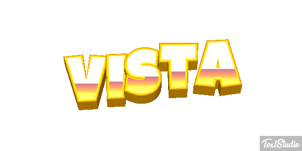 Vista Текстовый эффект