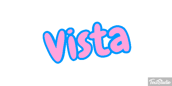 Vista Текстовый эффект