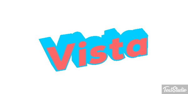 Vista Текстовый эффект