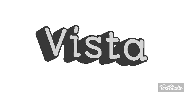 Vista Текстовый эффект