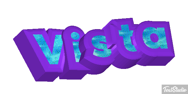 Vista Текстовый эффект