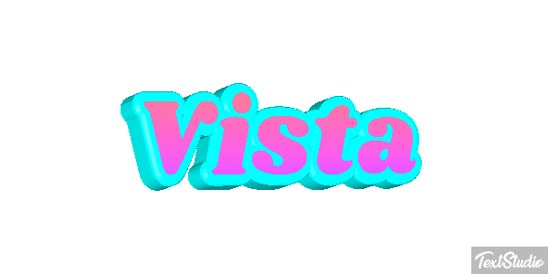 Vista Текстовый эффект