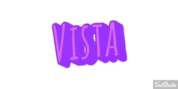 Vista Текстовый эффект