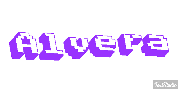 Alvera Текстовый эффект