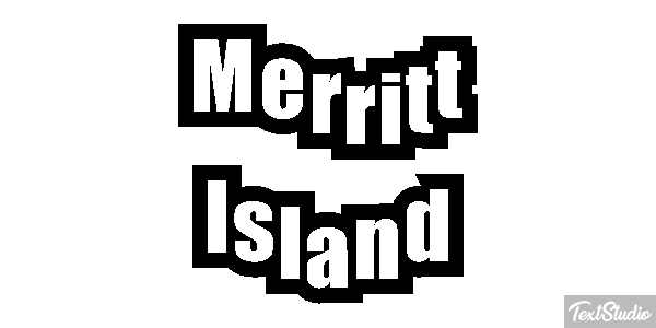 Merritt Island Efekt tekstowy