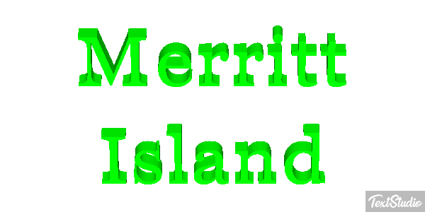 Merritt Island Efekt tekstowy