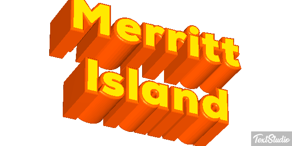 Merritt Island Efekt tekstowy
