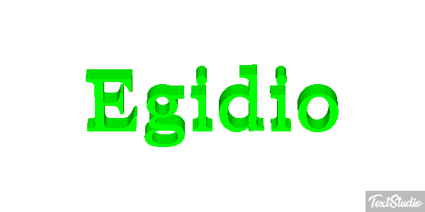 Egidio Effetto testo