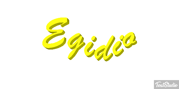 Egidio Effetto testo