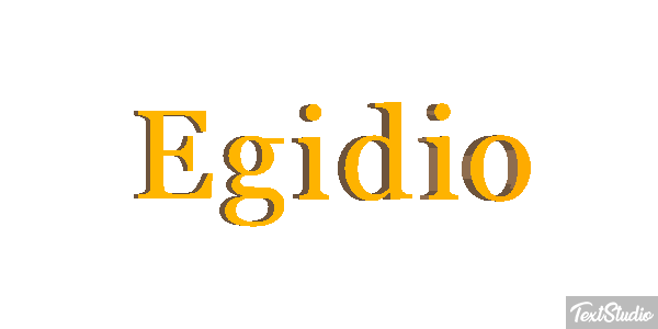 Egidio Effetto testo