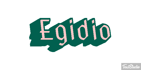 Egidio Effetto testo