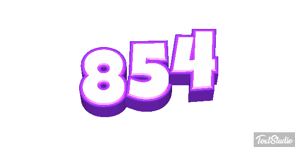 854 Efecto de texto