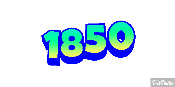 1850 Metin efekti