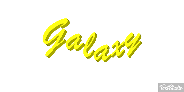 Galaxy Text effect