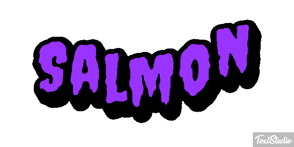 Salmón Effet de texte