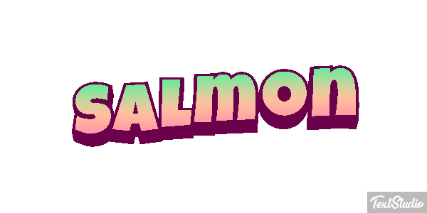 Salmón Effet de texte