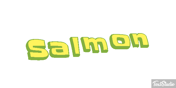Salmón Effet de texte