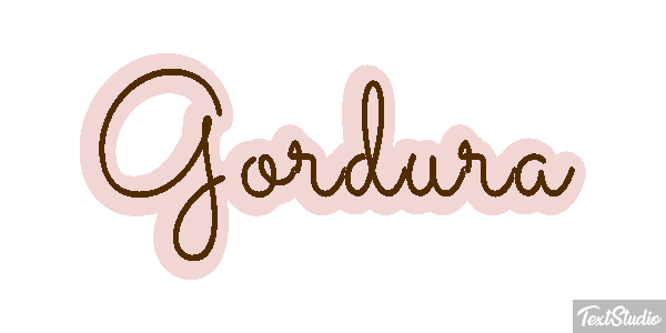 Gordura Efeito do texto