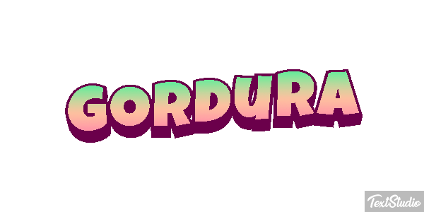 Gordura Efeito do texto