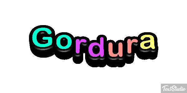 Gordura Efeito do texto