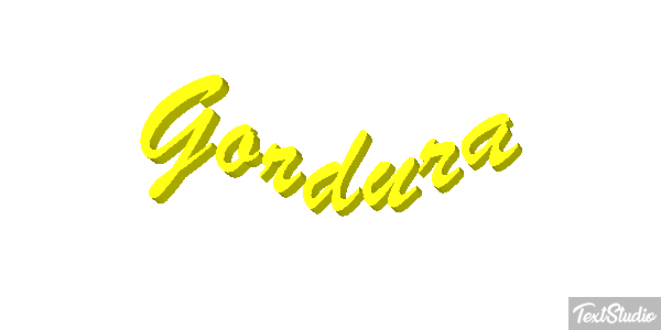 Gordura Efeito do texto
