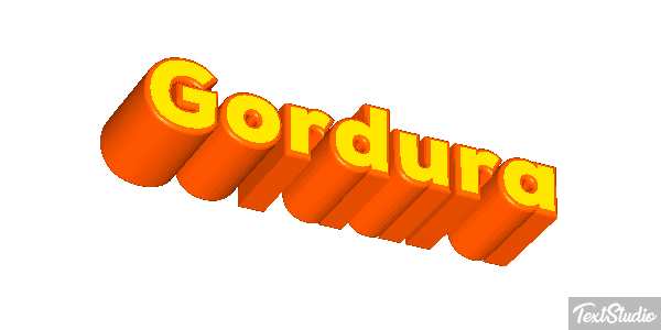 Gordura Efeito do texto