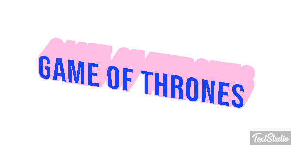 Game Of Thrones Metin efekti