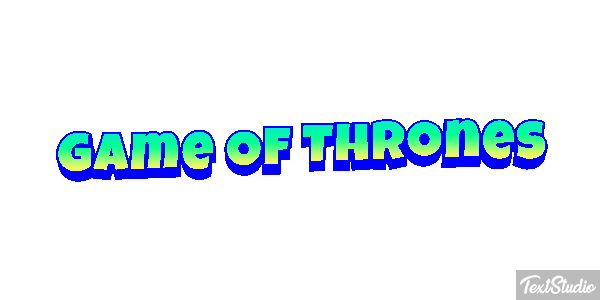 Game Of Thrones Metin efekti