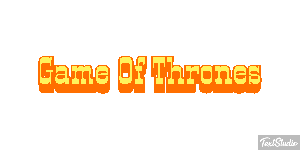 Game Of Thrones Metin efekti