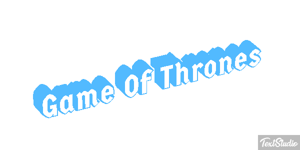 Game Of Thrones Metin efekti