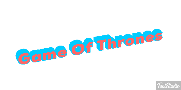 Game Of Thrones Metin efekti