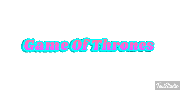 Game Of Thrones Metin efekti