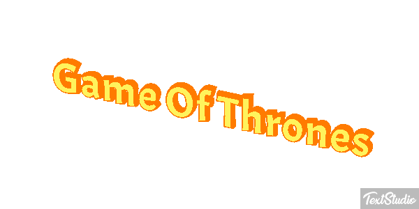 Game Of Thrones Metin efekti