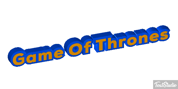 Game Of Thrones Metin efekti