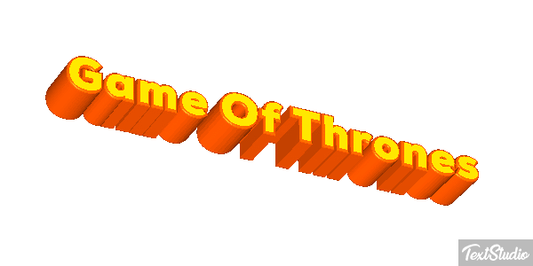 Game Of Thrones Metin efekti