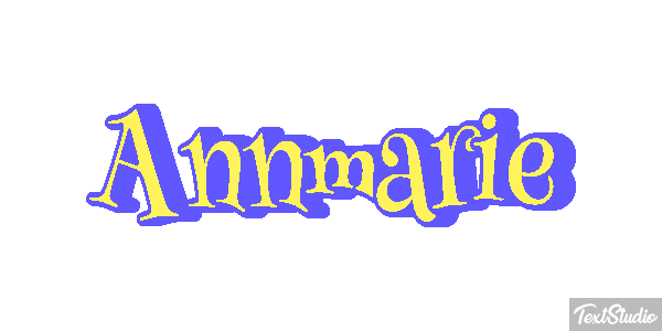 Annmarie Tekst effect