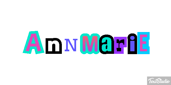 Annmarie Tekst effect