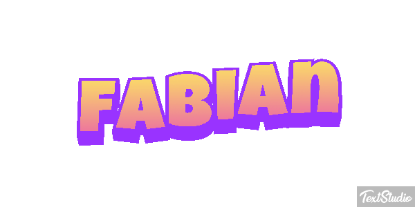Fabián Text effect