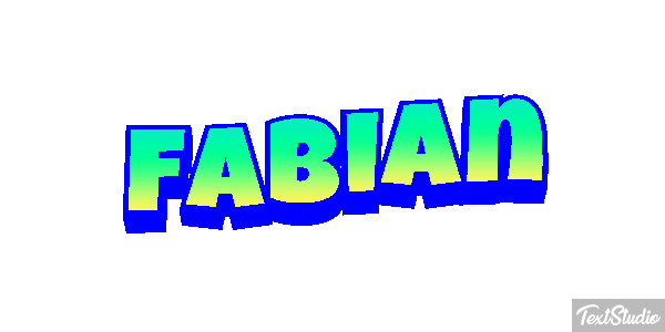 Fabián Text effect
