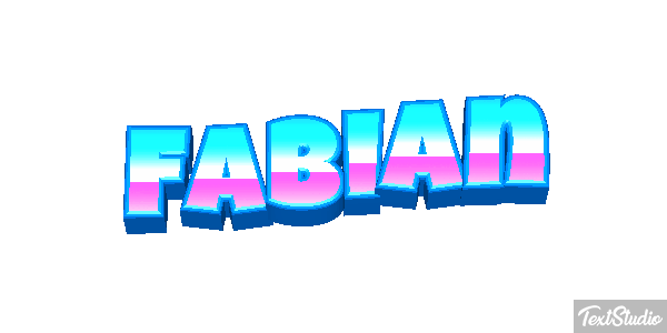 Fabián Text effect