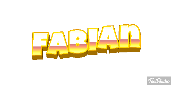 Fabián Text effect