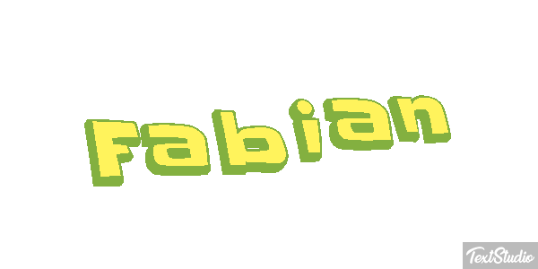 Fabián Text effect