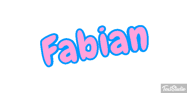 Fabián Text effect