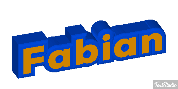 Fabián Text effect