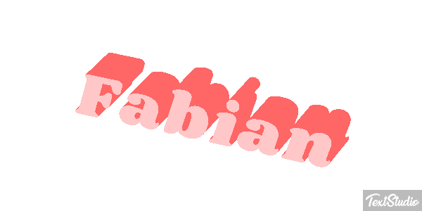 Fabián Text effect