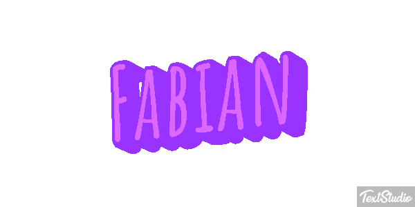 Fabián Text effect