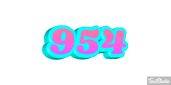 954 Text effect