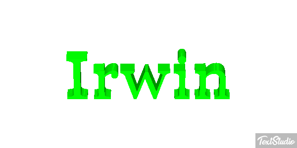 Irwin Effetto testo