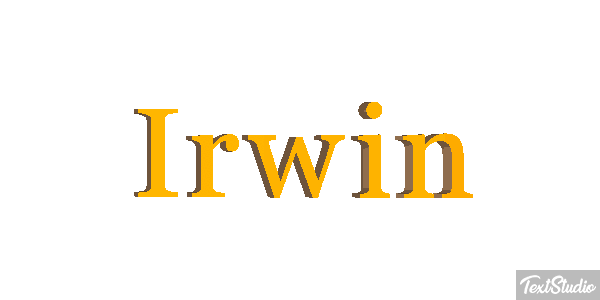 Irwin Effetto testo
